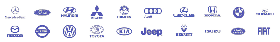 Auto Hersteller Logos - Mercedes, BMW, VW